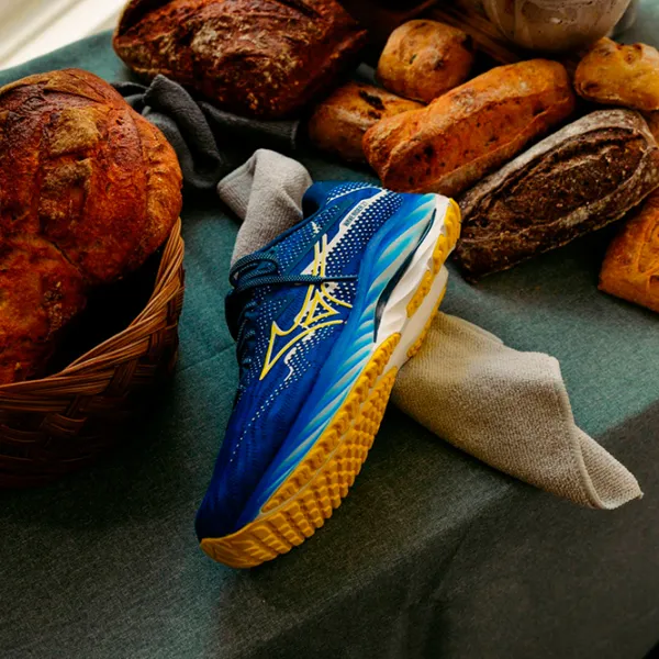 Adidași pentru bărbați Mizuno Wave Rider 27 45/ Blue photo 5