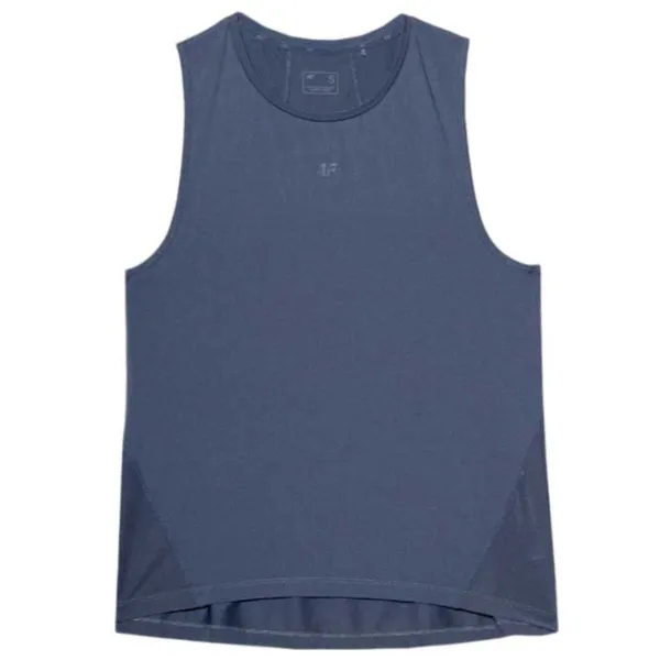 Tricou pentru femei 4F 4FSS23TFTSF403 88% poliamida, 12% elastan/ Blue photo 1 Tricou pentru femei 4F 4FSS23TFTSF403 88% poliamida, 12% elastan/ Blue photo 1