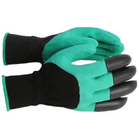 Mănuși de protecție Micul Fermier 4 Claws Textil/ Green photo 2