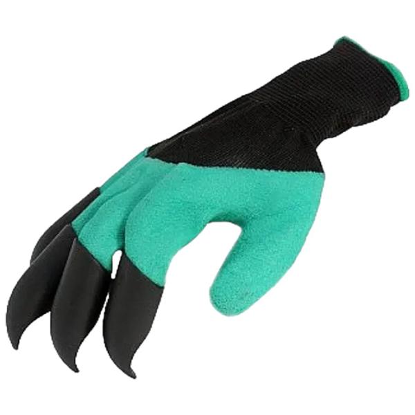 Защитные перчатки Micul Fermier 4 Claws Textil/ Green photo 4