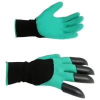 Mănuși de protecție Micul Fermier 4 Claws Textil/ Green photo 5