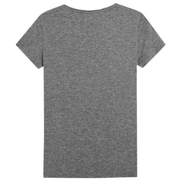 Футболка для женщин 4F 4FSS23TFTSF262 90% полиэстер, 10% эластан/ Серый photo 2