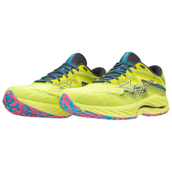 Adidași pentru bărbați Mizuno Wave Rider 27 41/ Yellow photo 1 Adidași pentru bărbați Mizuno Wave Rider 27 41/ Yellow photo 1