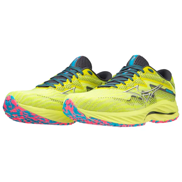 Adidași pentru bărbați Mizuno Wave Rider 27 43/ Yellow photo 1