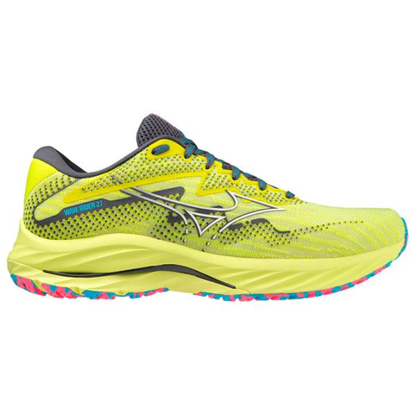 Adidași pentru bărbați Mizuno Wave Rider 27 44/ Yellow photo 2 Adidași pentru bărbați Mizuno Wave Rider 27 44/ Yellow photo 2