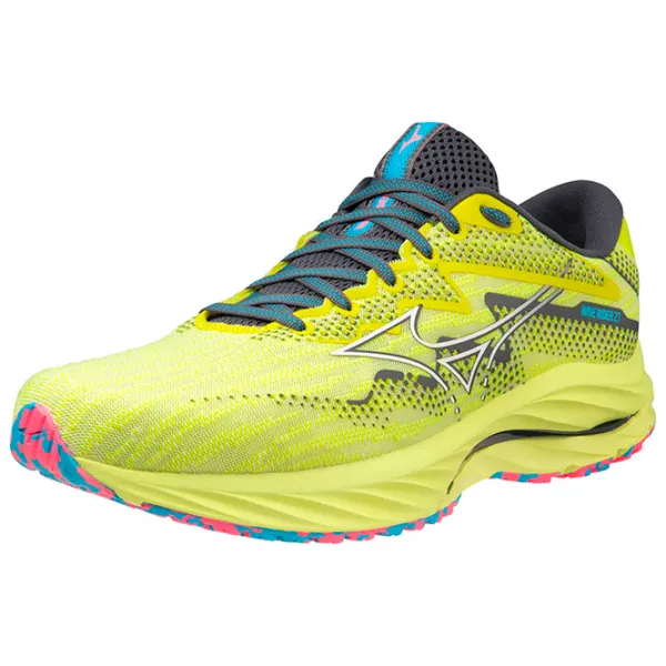 Adidași pentru bărbați Mizuno Wave Rider 27 44/ Yellow photo 3 Adidași pentru bărbați Mizuno Wave Rider 27 44/ Yellow photo 3