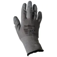 Защитные перчатки TopStrong Work gloves Полиэстер/ Grey photo 3