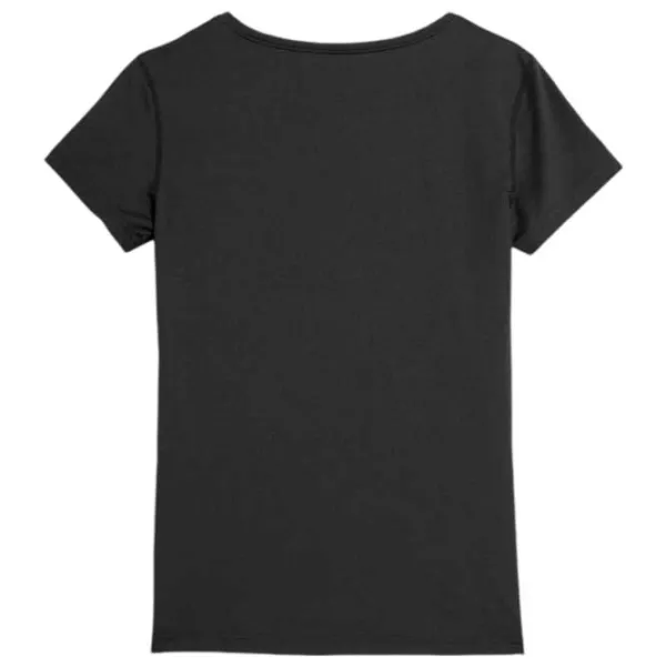 Tricou pentru femei 4F 4FSS23TFTSF261 90% poliester, 10% elastan/ Black photo 2