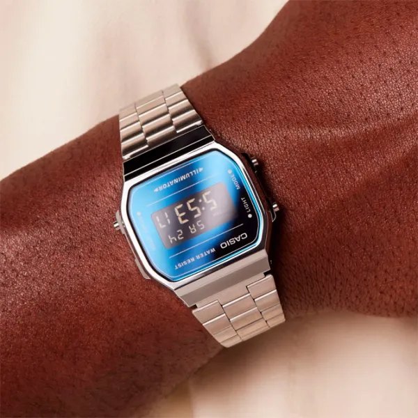 Наручные часы унисекс Casio A168WEM-2BEF Кварцевый/ 38 x 36 мм photo 3