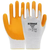 Mănuși de protecție RTRMAX Work gloves Poliamidă/ White