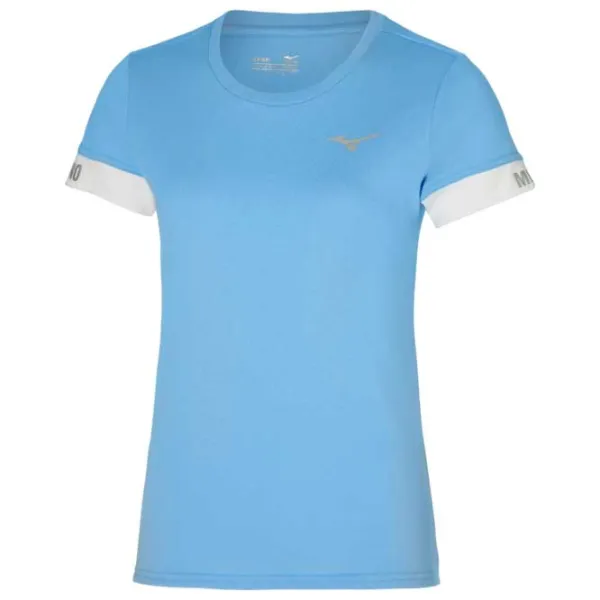 Tricou pentru femei Mizuno K2GA2701 100% bumbac/ Light Blue photo 1