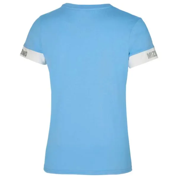 Tricou pentru femei Mizuno K2GA2701 100% bumbac/ Light Blue photo 2