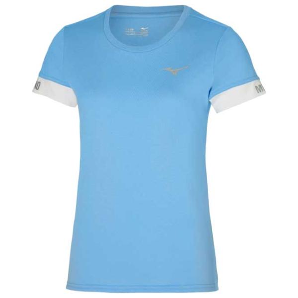 Tricou pentru femei Mizuno K2GA2701 100% bumbac/ Light Blue photo 1