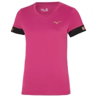 Tricou pentru femei Mizuno K2GA2701 100% bumbac/ Pink