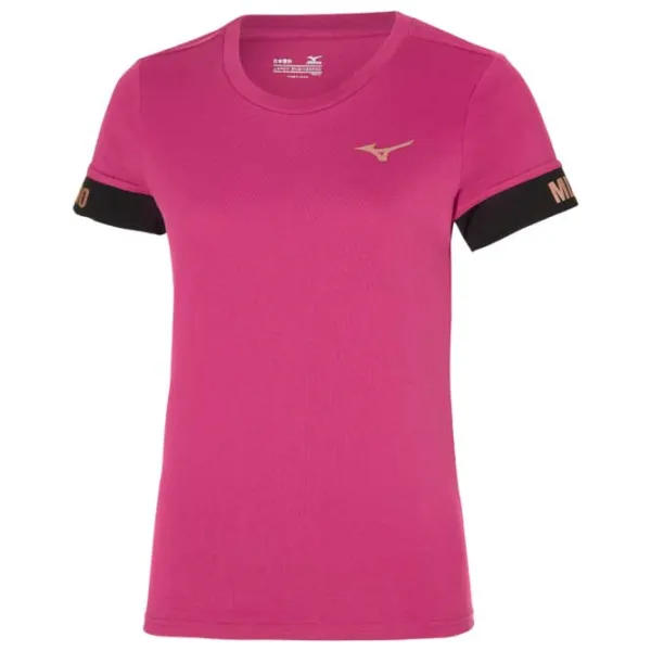 Tricou pentru femei Mizuno K2GA2701 100% bumbac/ Pink photo 1
