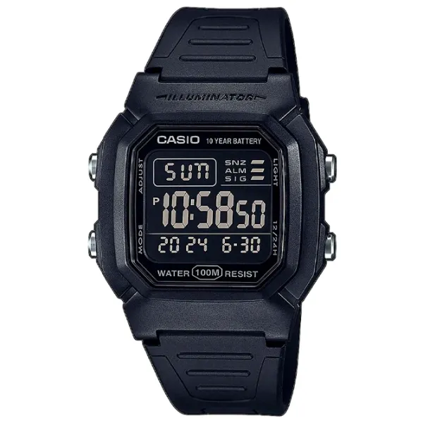 Ceas de mână pentru bărbați Casio W-800H-1BVES Cuarț/ 44 x 36 mm photo 1