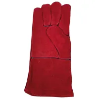 Mănuși de protecție Awelco Welding Gloves Piele / Red photo 2