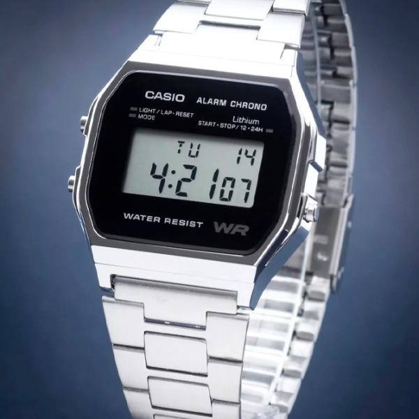 Наручные часы унисекс Casio A158WEA-1EF Кварцевый/ 36 x 33 мм photo 2