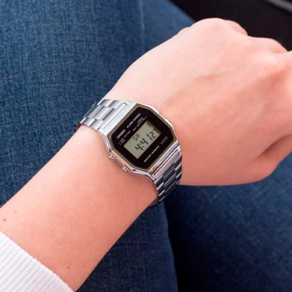 Наручные часы унисекс Casio A158WEA-1EF Кварцевый/ 36 x 33 мм photo 3