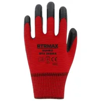 Защитные перчатки RTRMAX Work gloves Полиамид/ Красный photo 2