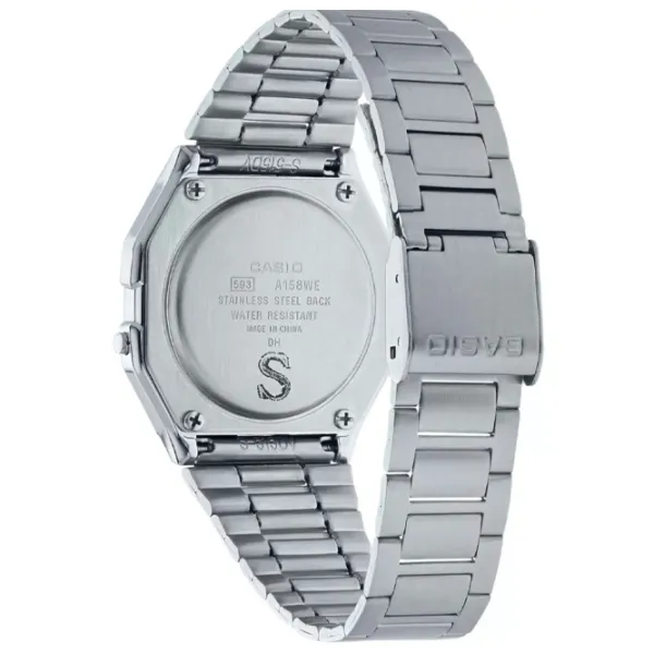 Ceas de mână pentru bărbați Casio A158WEA-9EF Cuarț/ 36 x 33 mm photo 3 Ceas de mână pentru bărbați Casio A158WEA-9EF Cuarț/ 36 x 33 mm photo 3