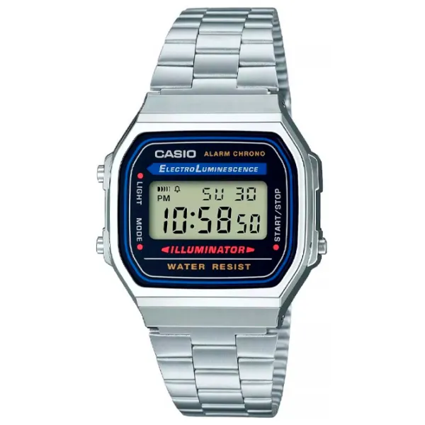 Наручные часы унисекс Casio A168WA-1YES Кварцевый/ 38 x 36 мм photo 1