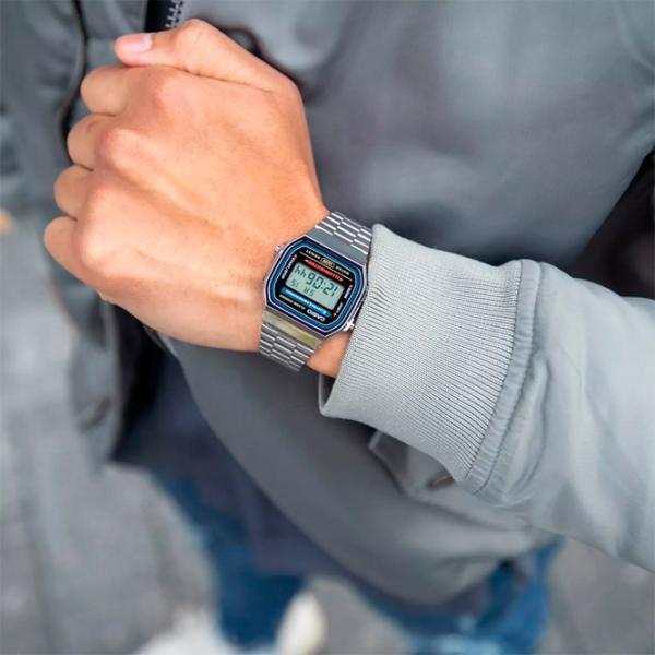 Наручные часы унисекс Casio A168WA-1YES Кварцевый/ 38 x 36 мм photo 2