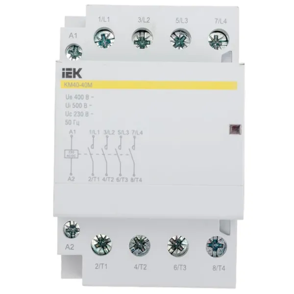 Контактор IEK MKK21-40-40 40 A/ 400 В photo 1