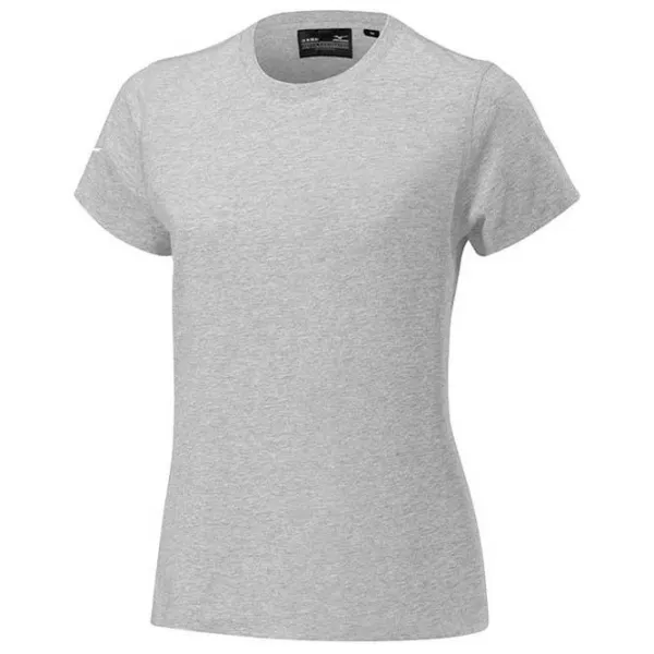 Tricou pentru femei Mizuno Shizuoka FT Tee 100% bumbac/ Gray photo 1 Tricou pentru femei Mizuno Shizuoka FT Tee 100% bumbac/ Gray photo 1