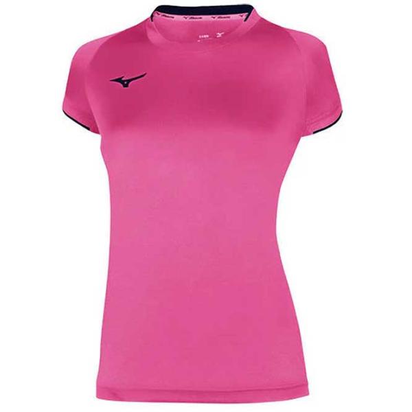 Tricou pentru femei Mizuno Core SS Tee 100% bumbac/ Pink photo 1