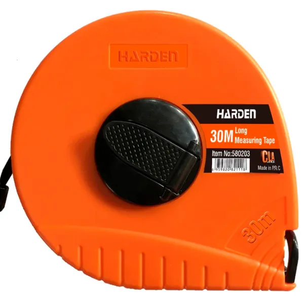 Рулетка Harden 580203 30 м/ Оранжевый photo 1