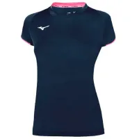 Tricou pentru femei Mizuno Core SS Tee 100% bumbac/ Blue