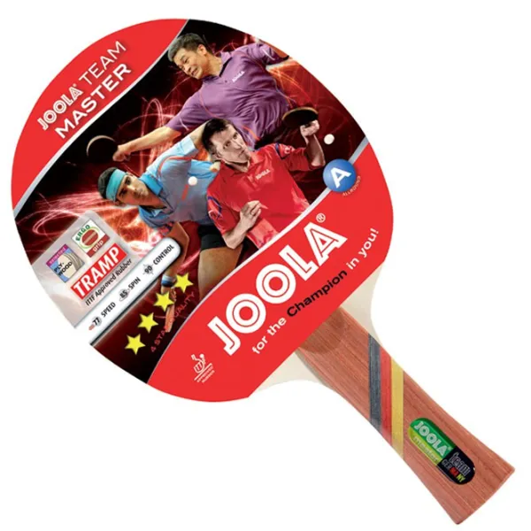 Paletă Joola Team Master Pentru tenis de masă/ Drept/ Cauciuc photo 4 Paletă Joola Team Master Pentru tenis de masă/ Drept/ Cauciuc photo 4