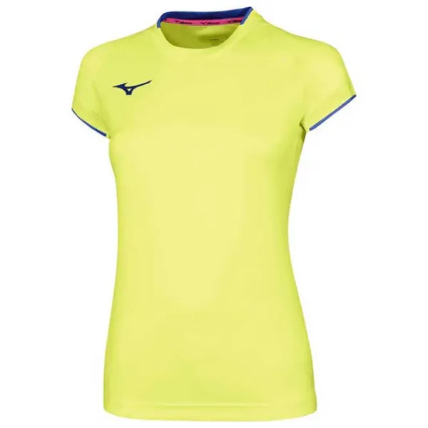 Tricou pentru femei Mizuno Core SS Tee 100% bumbac/ Yellow photo 1 Tricou pentru femei Mizuno Core SS Tee 100% bumbac/ Yellow photo 1