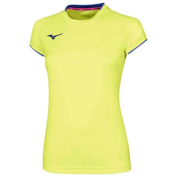 Tricou pentru femei Mizuno Core SS Tee 100% bumbac/ Yellow photo 1 Tricou pentru femei Mizuno Core SS Tee 100% bumbac/ Yellow photo 1