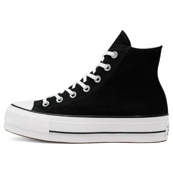 Кеды для женщин Converse Chuck Taylor All Star Canvas Platform High Top Демисезон/ Black photo 3