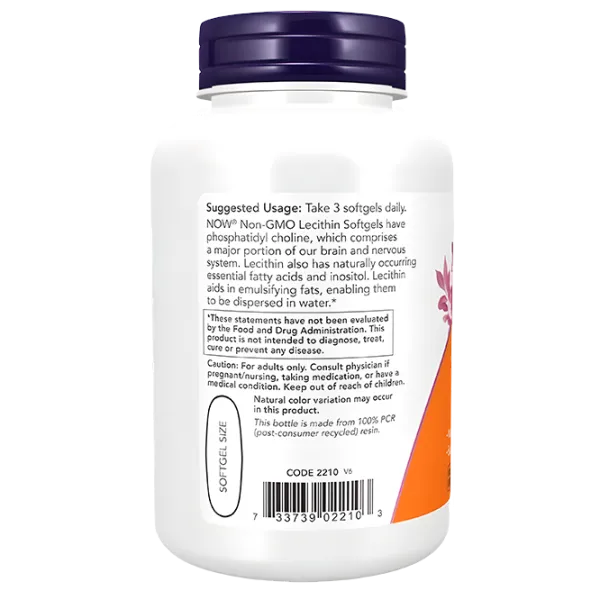 Aminoacizi Now Foods LECITHIN (733739022141) 1200 mg photo 2 Aminoacizi Now Foods LECITHIN (733739022141) 1200 mg photo 2