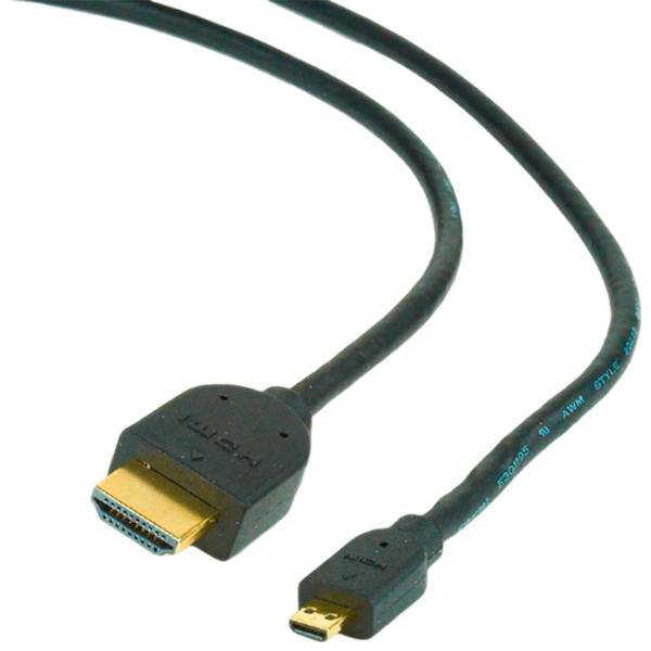 Cablu video Cablexpert HDMI + Micro HDMI 3 m/ Black photo 2
