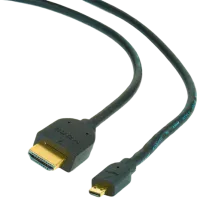Кабель видео Cablexpert HDMI + Micro HDMI 3 м/ Black photo 2