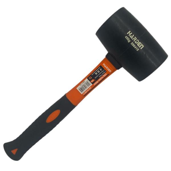 Ciocan pentru așezarea plăcilor Harden 590415 Cauciuc , plastic/ Fibră de sticlă/ 334 mm photo 1