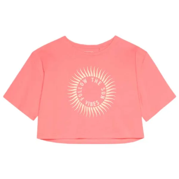 Tricou pentru femei 4F 4FWSS24TTSHF1266 100% bumbac/ Coral photo 1