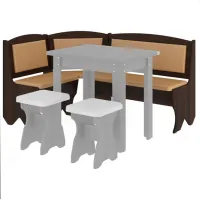 Кухонный уголок Pehotin Imperator Левый/ Walnut