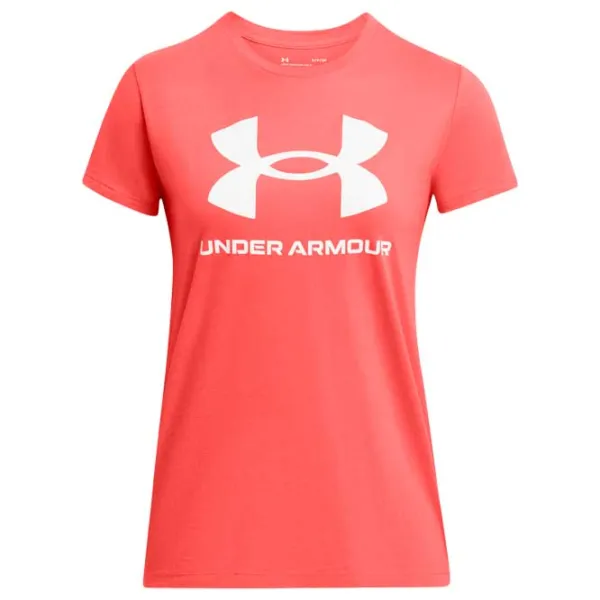 Футболка для женщин Under Armour Sportstyle Logo 1356305-811 40% полиэстер/ Pink photo 1
