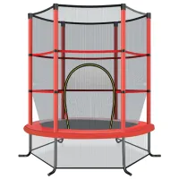 Trambulină Costway TW10052RE 5571594 Red/ Diametru - 165 cm