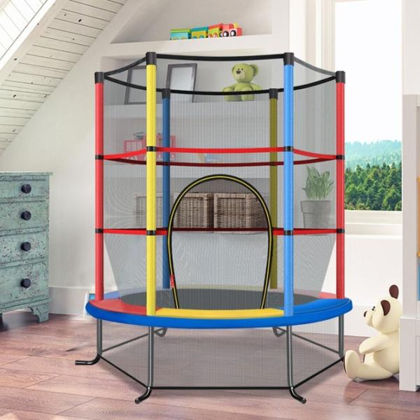 Trambulină Costway TW10052CL 5617284 Multicolor/ Diametru - 165 cm photo 3