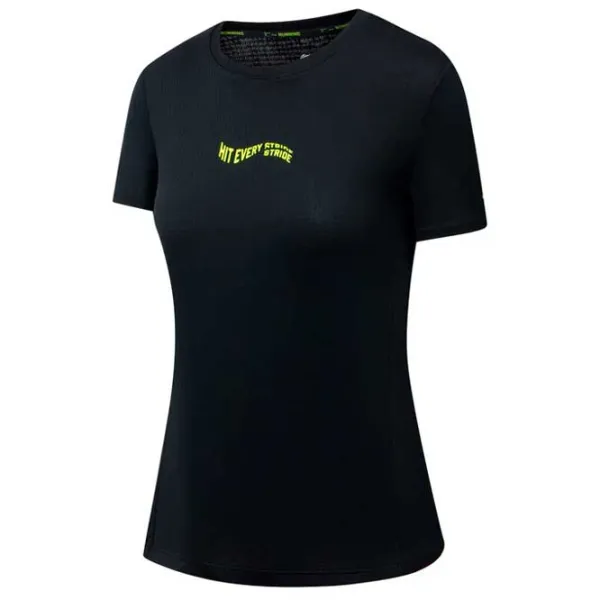 Футболка для женщин Li-Ning ATST066-8B 100% хлопок/ Black photo 1 Футболка для женщин Li-Ning ATST066-8B 100% хлопок/ Black photo 1
