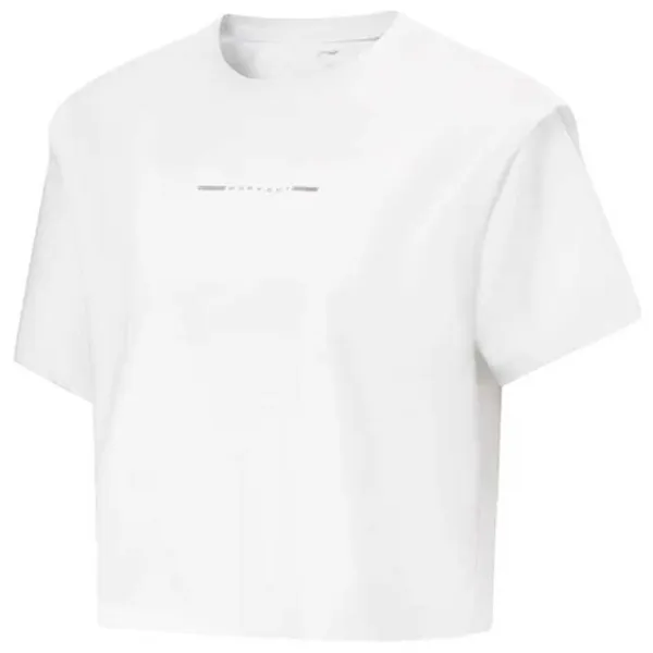 Tricou pentru femei Li-Ning ATST218-1B 100% poliester/ White photo 1