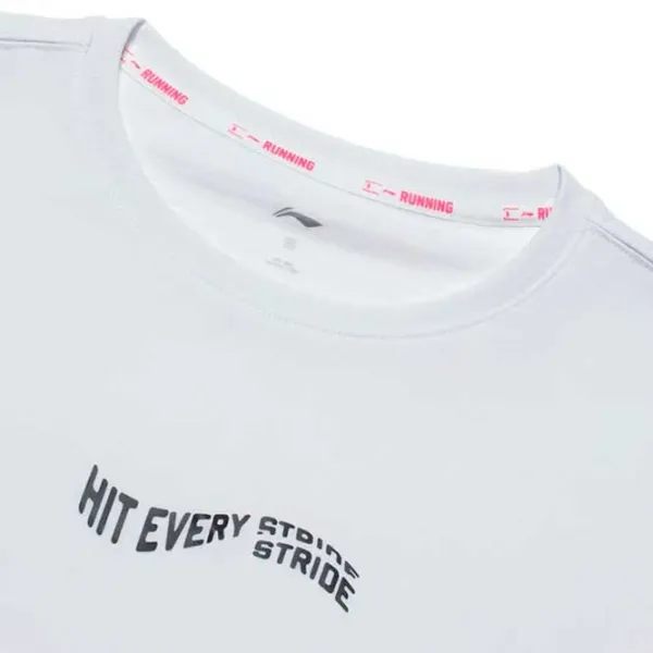 Tricou pentru femei Li-Ning ATST066-4B 100% poliester/ White photo 3 Tricou pentru femei Li-Ning ATST066-4B 100% poliester/ White photo 3