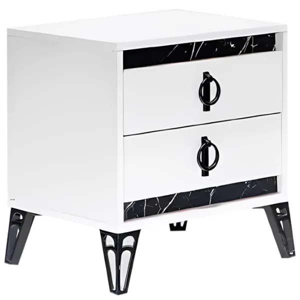 Тумбочки Modalife Avrupa 56 x 56 x 43см / ЛДСП / Black photo 1