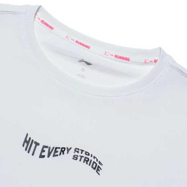 Tricou pentru femei Li-Ning ATST066-4B 100% poliester/ White photo 2 Tricou pentru femei Li-Ning ATST066-4B 100% poliester/ White photo 2